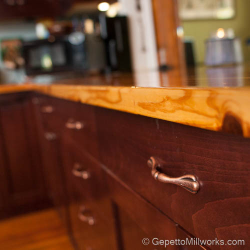 Wood Grain Counter tops