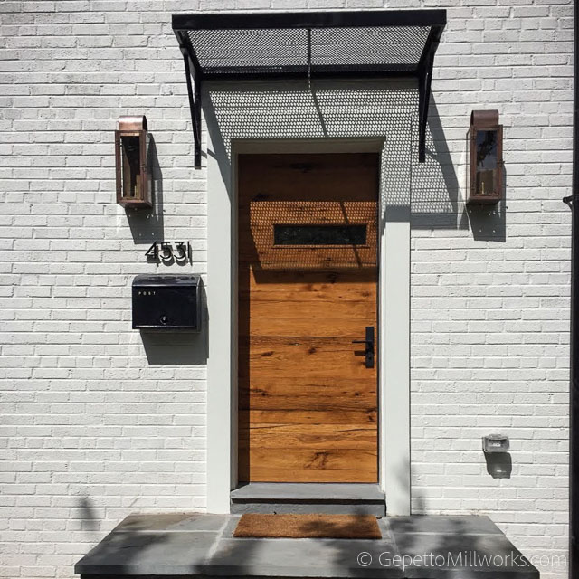 Solid Wood Front Door Modern Style
