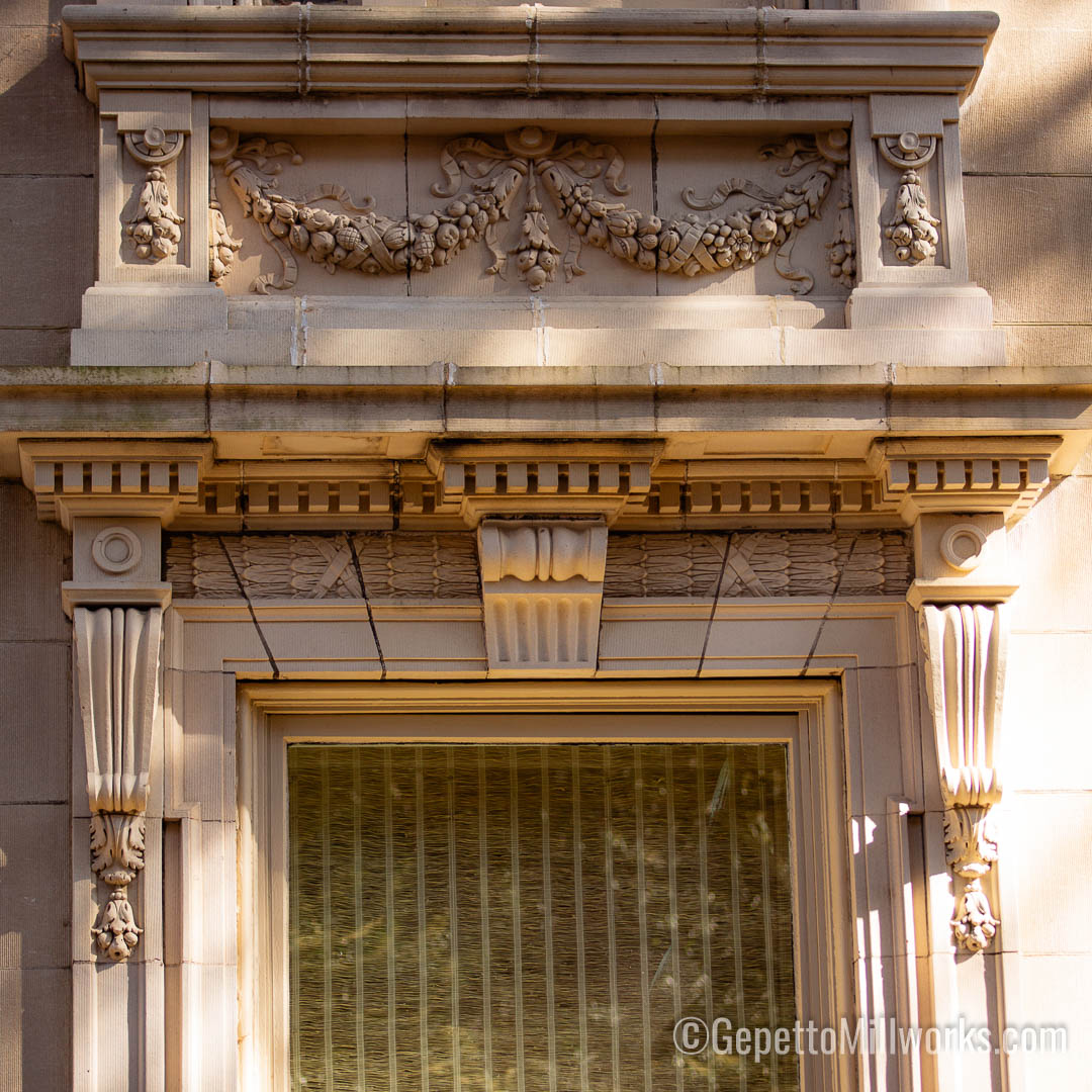 Beaux Arts window and door restoration