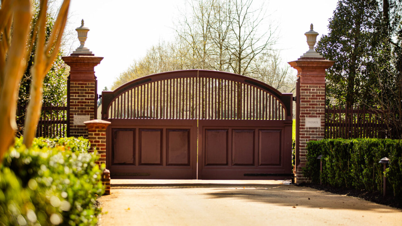 Carter's Grove Gates | Gepetto Millworks 2024