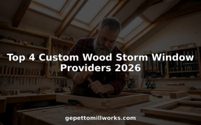 Top 4 Custom Wood Storm Window Providers 2026