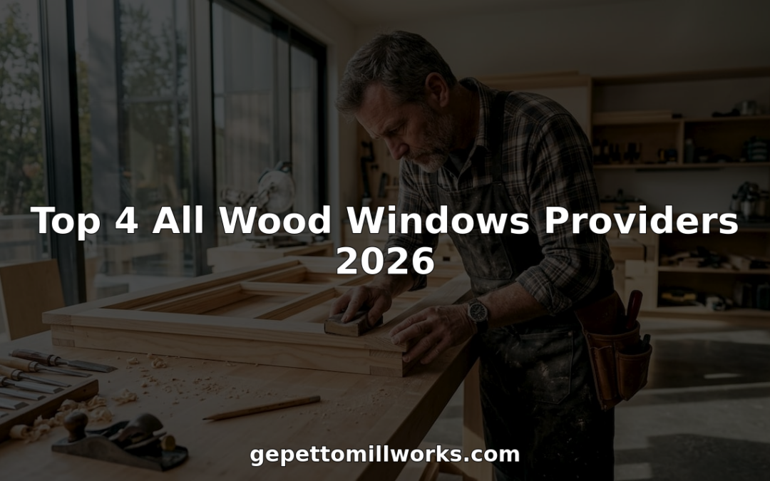 Top 4 All Wood Windows Providers 2026