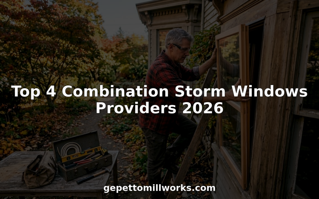 Top 4 Combination Storm Windows Providers 2026