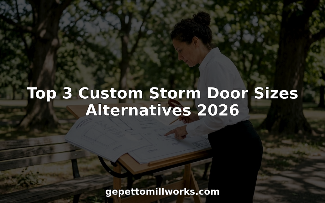 Top 3 Custom Storm Door Sizes Alternatives 2026