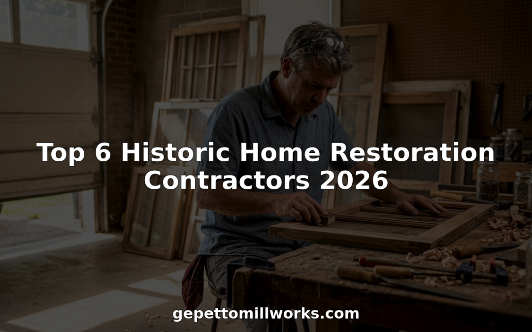 Top 6 Historic Home Restoration Contractors 2026