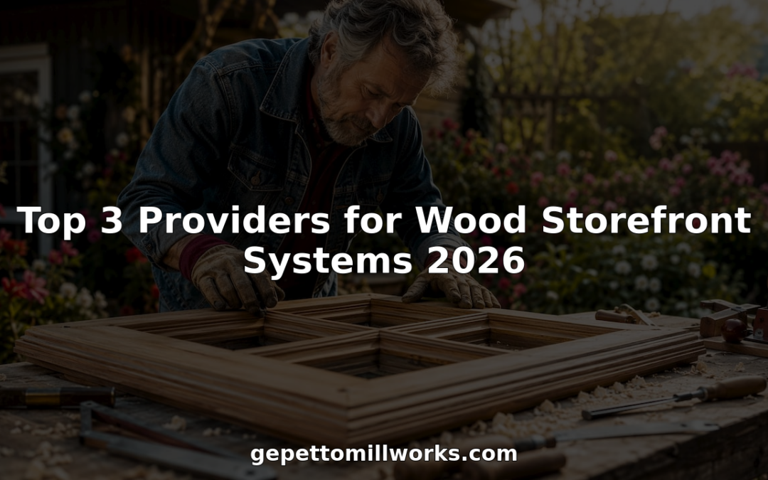 Top 3 Providers for Wood Storefront Systems 2026