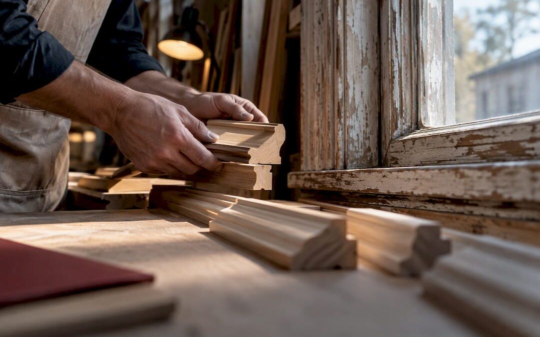 Millwork Shop Samples to Secure West Virginia Historic Tax Credits