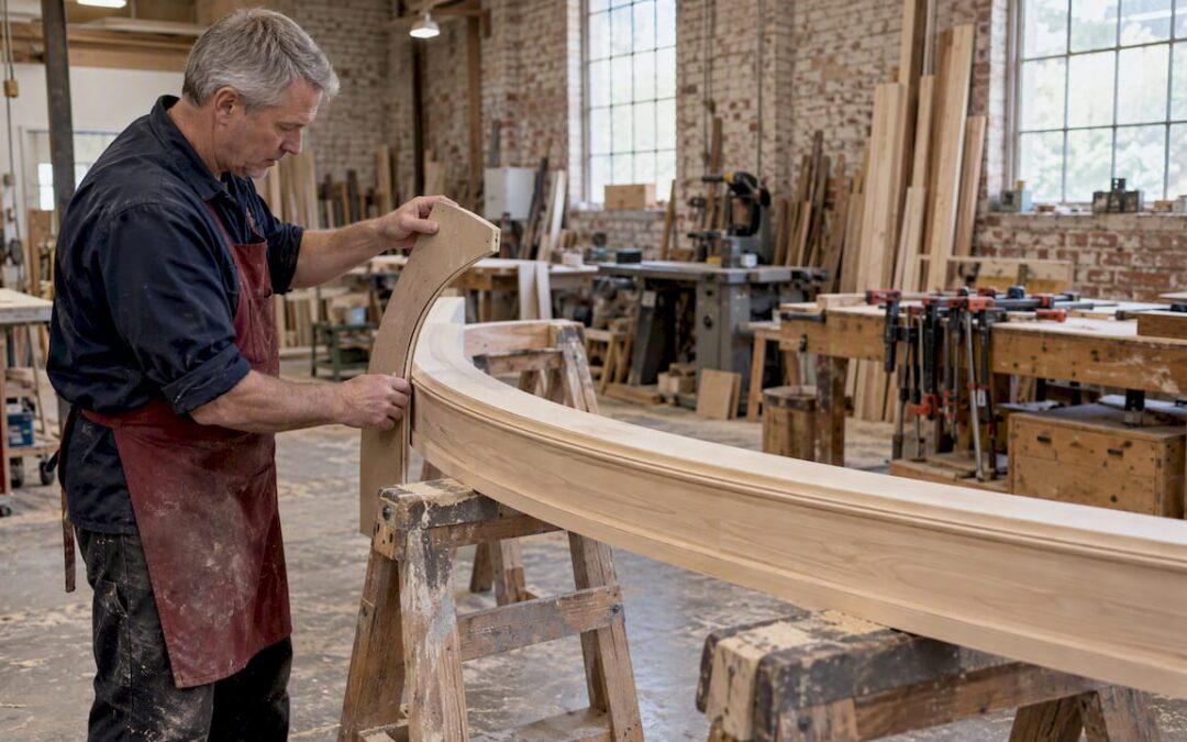 Radius Millwork Fabrication for Architects: Mock-Ups Win Approval